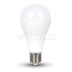 Lampadina LED 15W A65 E27 Termoplastico Bianco caldo