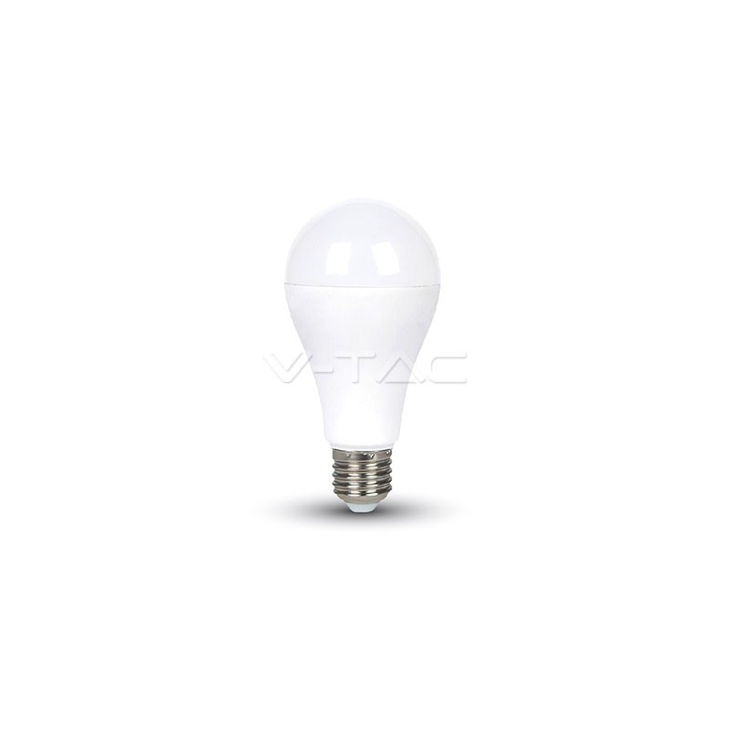 Lampadina LED 15W A65 E27 Termoplastico Bianco naturale