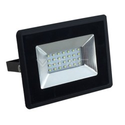 20W LED Proiettore SMD E-Series Corpo Nero Bianco Naturale