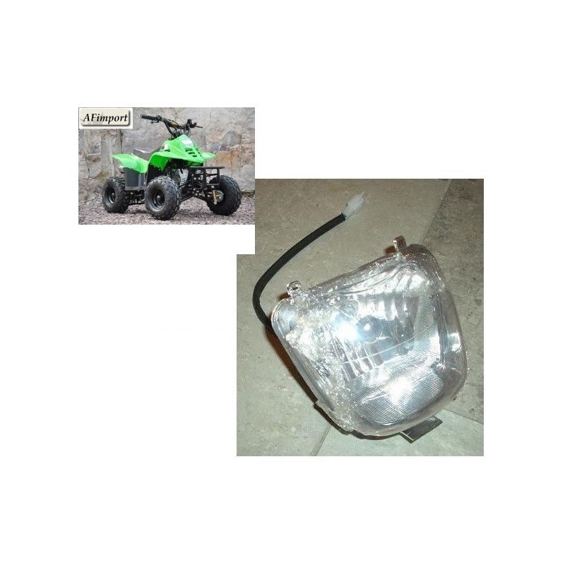 FANALE ANTERIORE ATV 110 6" predator bamboo - miniquad con ruote luce