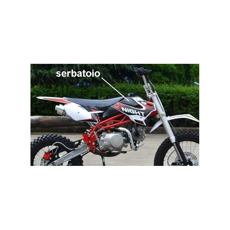 SERBATOIO PIT BIKE SCORPION - incluso tappo benzina minicross cross
