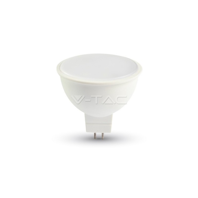 V-TAC 1688 Lampadina LED faretto 7W MR16 12V Plastic SMD Bianco Caldo