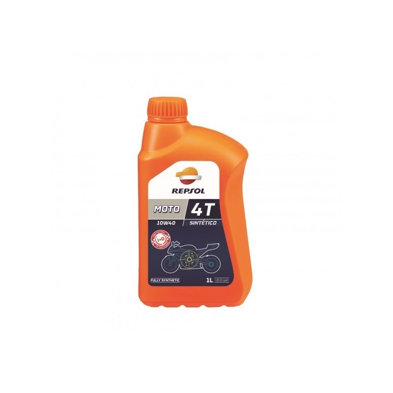 OLIO MOTORE 4 TEMPI 10W40 REPSOL SINTETICO 100% PIT BIKE QUAD ATV