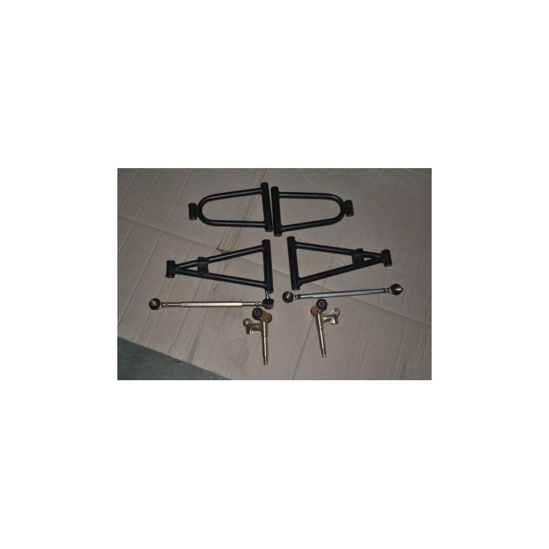 SET BRACCETTI + TRAPEZZI + TESTINE QUAD MINIQUAD RUOTE DA 8"