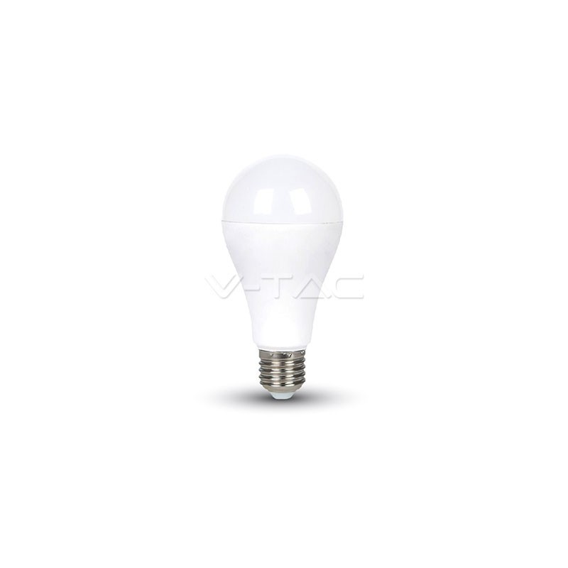 Lampadina LED 15W A65 E27 Termoplastico Bianco caldo