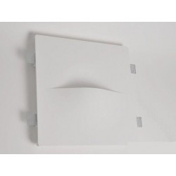 mw8502 FARETTO IN GESSO MURO DA PARETE A SCOMPARSA X LAMPADE LED DESIGN