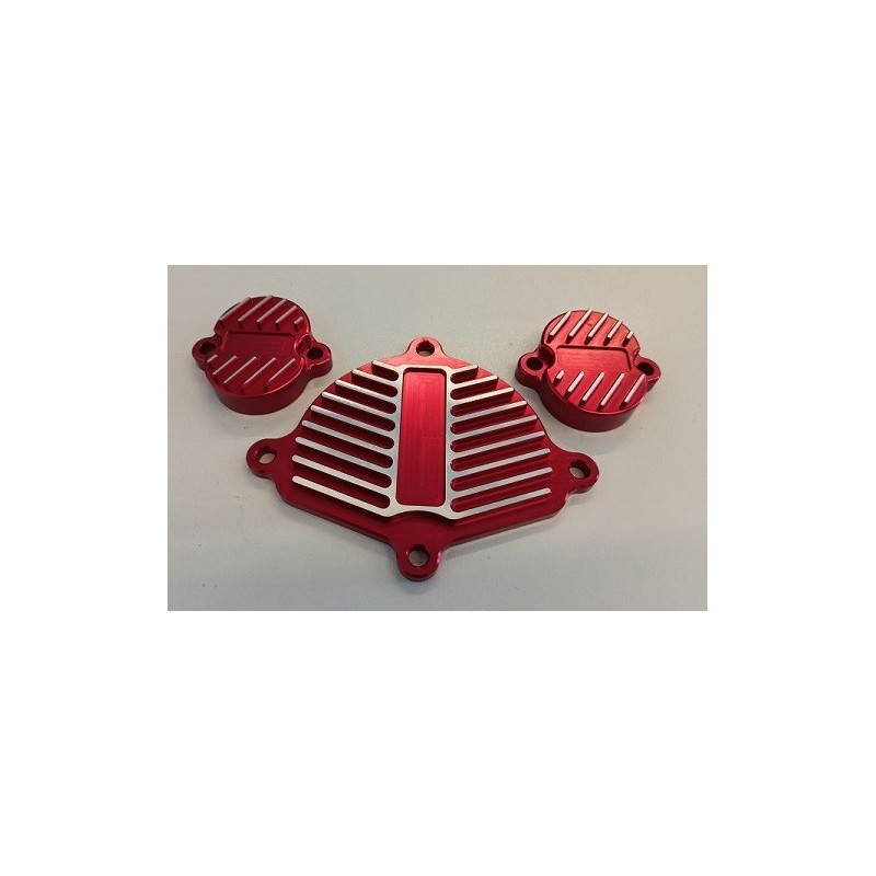 TAPPI CNC  TESTATA ROSSO RACING PER MOTORE YX 160