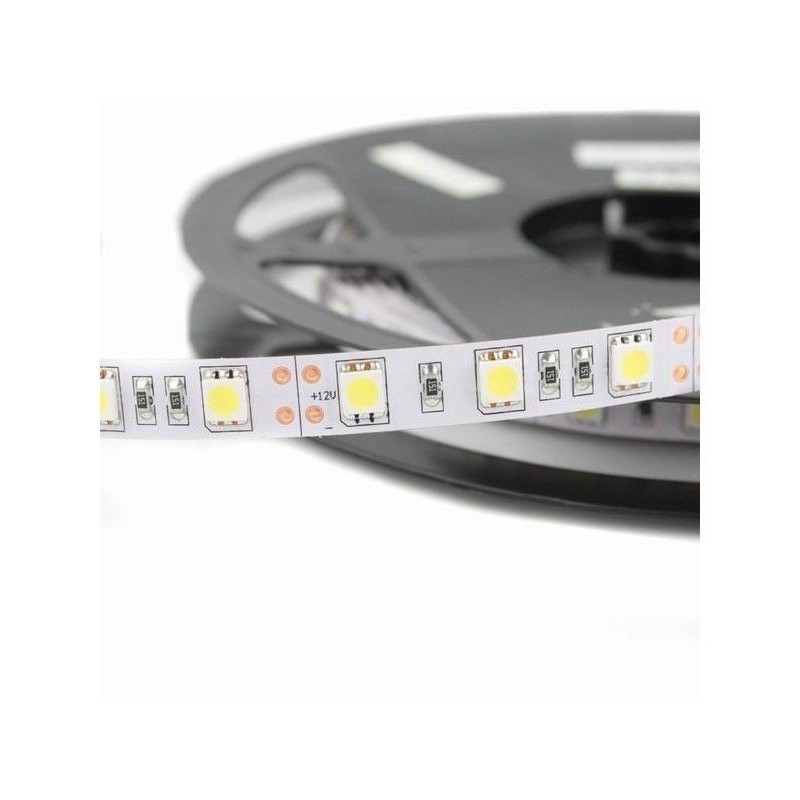 5m Striscia Led 5050 IP20 Bianco Freddo Neutro Caldo smd 300led luce strip