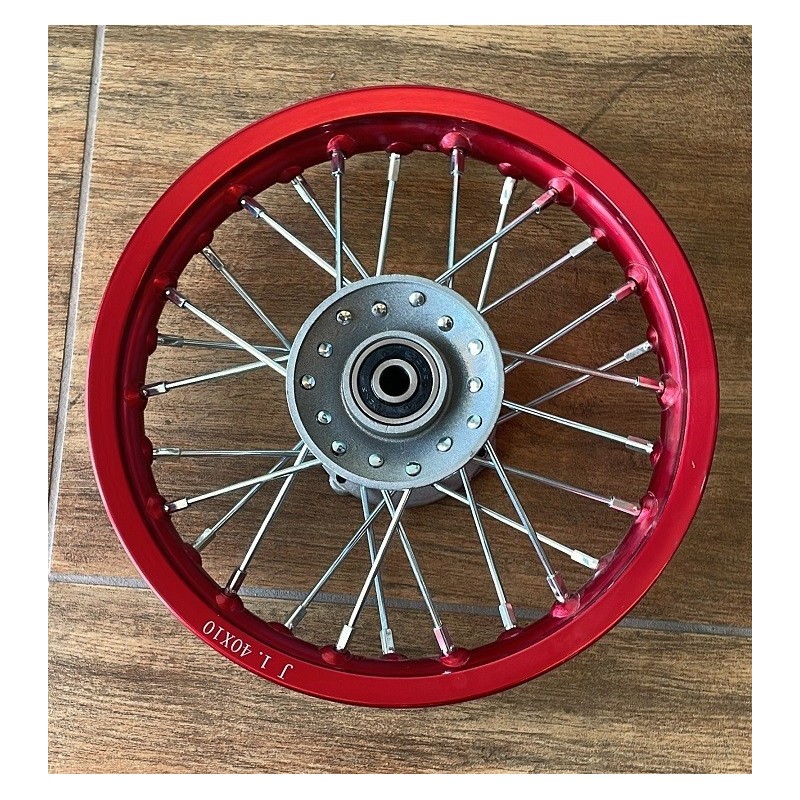 CERCHIO ANTERIORE 2.5X10 PER MINICROSS KAYO KMB 60cc