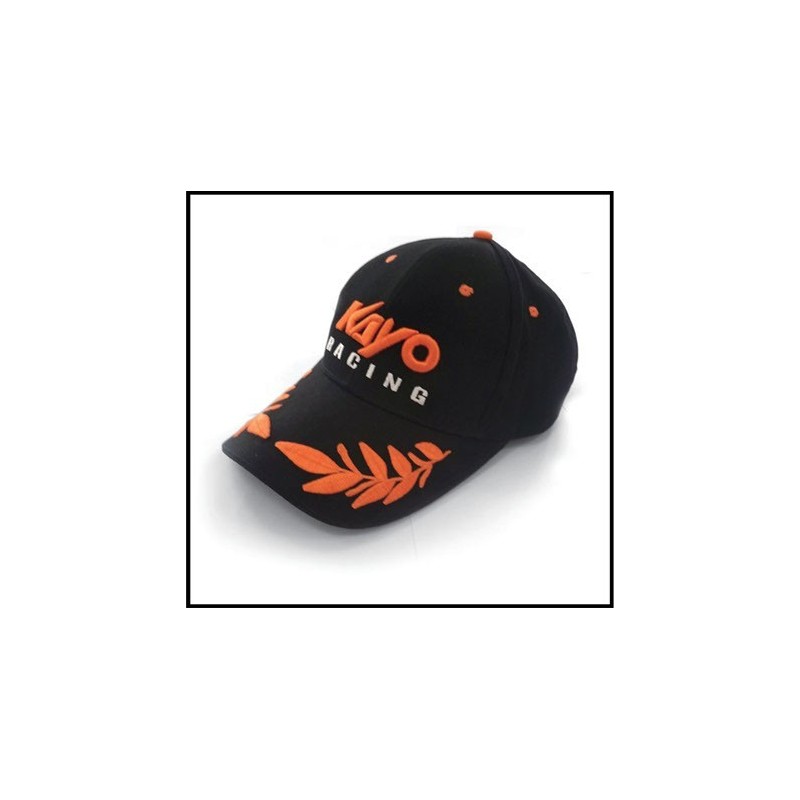 CAPPELLO KAYO RACING NERO ARANCIO