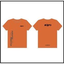 MAGLIETTA KAYO MOTO ARANCIO NERA