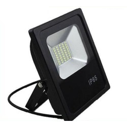 FARO ECO-BLACK 20W LED BIANCO 4000K 4500K NEUTRO PARI A 200W LAMPADA IP65 ESTERNO