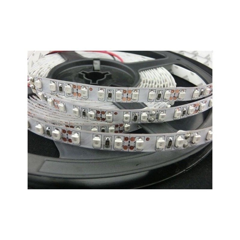 5mt Strip led 3528 STRISCIA IP20 120led/m interno bianco caldo neutro freddo