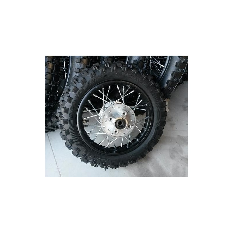 CERCHIO GOMMATO 10" 80/100-10 POSTERIORE PIT BIKE 110CC GOMMA 3.00x10 orion